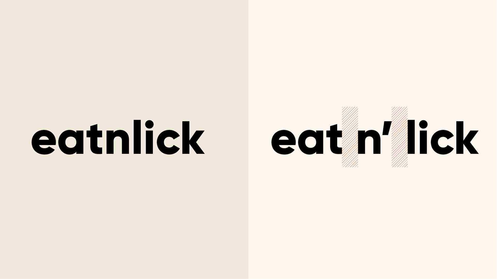 Eat n' Lick — Concept Logo Redesign